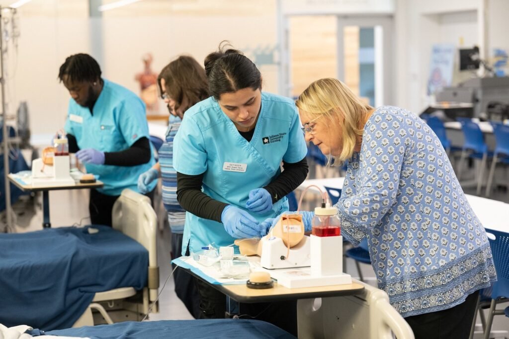 Nursing Student Indiana State University